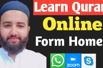 be your online quran teacher with tajweed