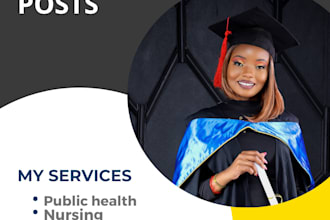 write health blogs, articles, holistic nutrition, wellness, social care ,nursing