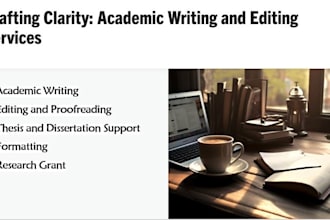 provide technical writing and editing services