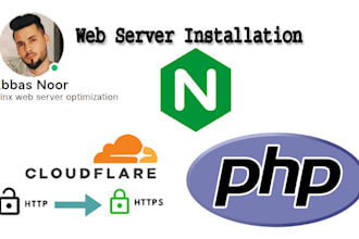 install nginx server on your vps along with free ssl