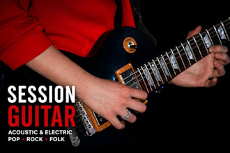 record acoustic and electric guitar for your song