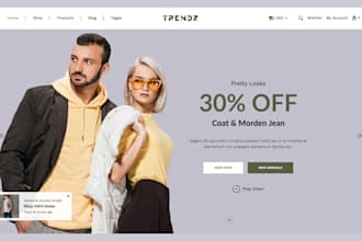 clothing shopify store fashion website online boutique website clothing website