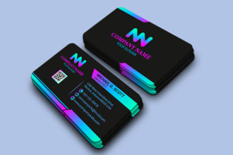 do all type of professional modern business card design