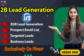 do highly targeted US UK au ca b2b lead generation  and lead list building