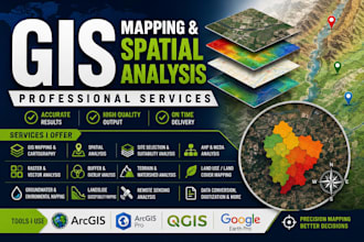 provide gis mapping and spatial analysis services