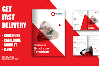 design professional flyer, brochure, booklet, catalogue design