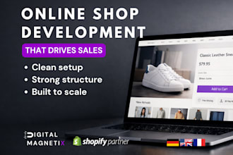 build a professional shopify store for your business