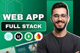 develop a full stack web app using next js firebase mongodb