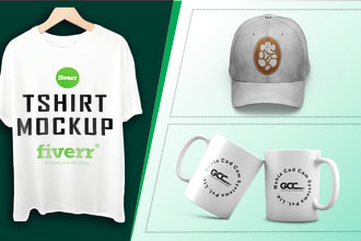 make  mockup and tech pack of hats caps t shirts and trousers