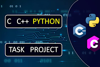 deliver you java, cpp, c and python programming projects