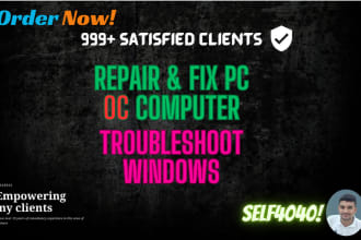 fix or repair, troubleshoot, optimize windows 11, 10