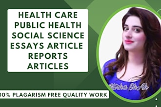 do research work in nursing, social science, public health, healthcare