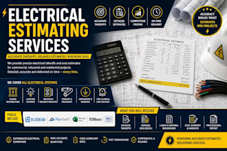 do electrical takeoff and cost estimation