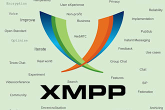 setup, troubleshoot or customize xmpp server