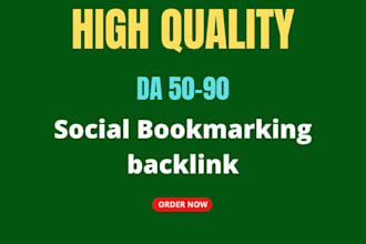 submit your website to the high da pa social bookmark sites for high traffic