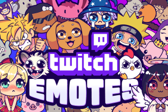 create a cute twitch emote or a twitch sub badge