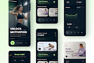 develop fitness app, sports app, gym app, nutrition app, appointment app in IOS
