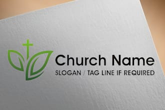 do any modern church, christian, religious, ministry logo design