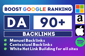 create quality manual off page SEO high da backlinks and podcast link building