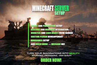 setup your minecraft server with plugins