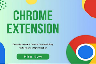 build a chrome, firefox or brave browser extension, web automation