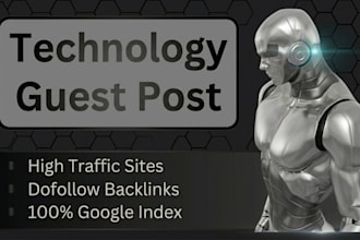 publish technology guest post with authority backlinks