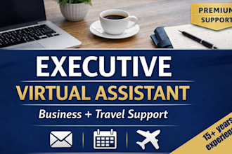 be your executive virtual assistant for business and travel management