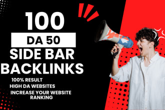 make the blogroll sidebar permanent homepage backlinks
