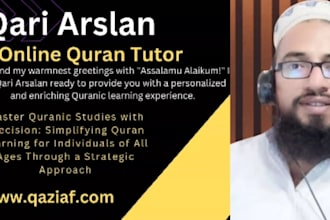 be quran tutor teacher for kids adults and all ages