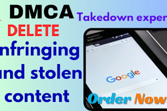 remove leaked and stolen posts on google search under dmca