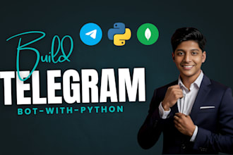 develop custom python telegram bots for your needs