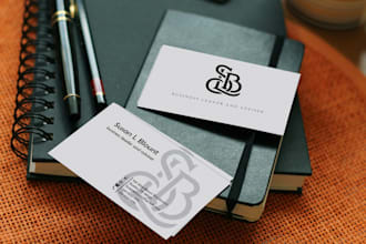 logo business card and letterhead design with editable files