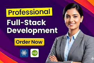 develop websites as a fullstack  and nodejs developer