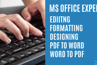create, edit, design, and format your ms office documents