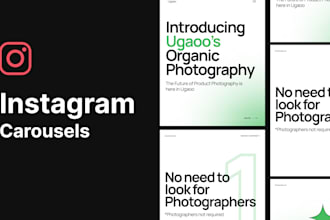 design unique and creative carousel posts for instagram and linkedin
