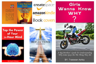 design kindle ebook and amazon kdp, createspace cover
