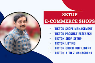 be your tiktok shop virtual assistant or shop manager VA setup tiktok shop