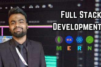 develop custom mern stack website as a mern stack developer