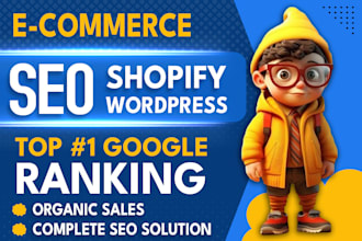 do ecommerce seo of your shopify and wordpress store in 24 hours