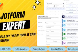 do any type of form by using jotform