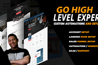 build gohighlevel funnels and gohighlevel website