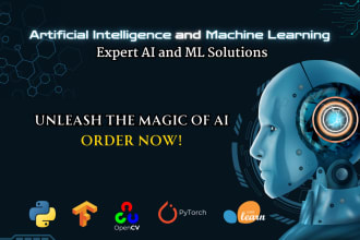 do machine learning, deep learning and ai projects in python