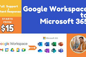 migrate from google workspace to ms365 teams