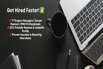 provide ats optimized IT project manager resume writing service