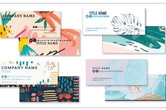 design unique business cards