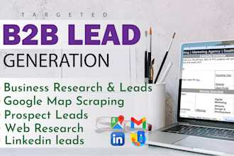 collect b2b business leads contacts and email finding