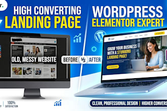 build a sales landing page that converts visitors into customers