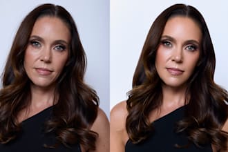 edit retouch beauty portrait fashion photos