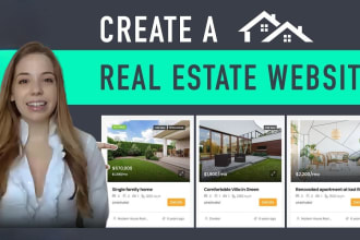 create real estate website in wordpress