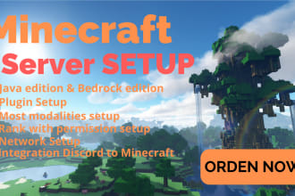 configure the minecraft server and more